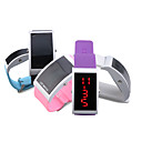 Pulsera Reloj Suave Colorido Led - Color Al Azar Enviado (6170767)