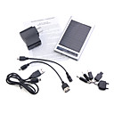 Cargador De Energ�a Solar + Linterna Para 4/3g/3gs Iphone Celulares (plata)
