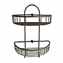 Antique Mur En Laiton Mont� Panier Savon (1018-j-29-4)
