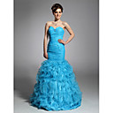Trompette / Sir�ne Sweetheart Soir-parole Longueur Organza Taffetas / Robe De Bal (fsf1108037)