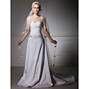1 Layer Sweep Wedding Veil