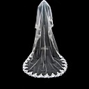 1 Layer Cathedral Length Wedding Veil 600cm length