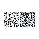 �tir� 2-pc Main Peinture Abstraite Ensemble (0192-ycf104060)