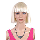 Capless Courte Note De Synth�se De Qualit� Sup�rieure Lumi�re Blonde Perruque Cheveux De Bob (0463-lpp558)