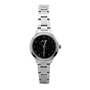 Montre Habill�e J-trois Mouvement Japonais De Quartz Femme Ronde Cas De (1132-38201)