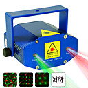 Mini L�ser Verde Y Rojo Efectos Proyector Con La Activaci�n De Sonido
