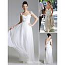Robe De C�r�monie - Mode Gossip Girl Vanessa - A Ligne - Longueur Ras Du Sol - Chiffon (fsd0285)