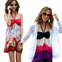 Robe De Plage Mod�le Licol (1133-10141) Plus De Couleurs Disponibles