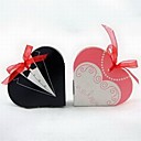 En Forma De Coraz�n Cajas Favor (conjunto De 12)