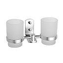 Montage Mural En Aluminium Porte-verre Double (1018-j665-11)