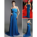 Gaine Julia Louis-dreyfus / Colonne Bretelles En Mousseline De Soie Emmy Tribunal Train Robe Du Soir / (fsh0452)