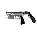 5-en-1 La Luz De La Pistola Con Mira L�ser Rojo Para Wii Remote Y Nunchuk
