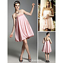 Sarah Jessica Parker A-ligne Bretelles Court / Mini En Satin De Soie �lastique Sexe-like Et La Ville / Robe De Cocktail (fgy0688)