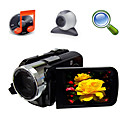 5mp Cmos Zoom Digital De 8x C�mara De V�deo Digital De 3.0 Pulgadas Tft Lcd Pantalla Mp3 Funci�n De C�mara De La Pc (hd-868)