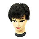 Cpaless 100% Cheveux Humains Perruque De Cheveux Noirs Courts Droite (0466-hmyy-033)