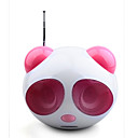 Panda En Forma De Mini Recargable De Mp3 Con Altavoz, Ranura Sd / Usb Y Radio Fm (ws-666)