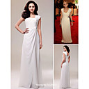 Tory Burch Gaine / Colonne Carr� De Sol Longueur Robe Sans Manches En Mousseline De Soie Soir (fsl0767)