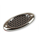 Plateado Coche Modificado Etiqueta Falsa Tobera-car-electroplat (szc6147)