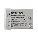 NB-5L Compatible 3.7V 1200mAh Battery Pack for Canon IXUS 75/90 and More