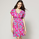 wholesale Floral Print Dress / Women's Dresses (FF-A-CC1200010)