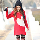 La Primavera De 2011 La Tendencia Asi�tica Coraz�n Rojo Alrededor Del Cuello De Jersey K39