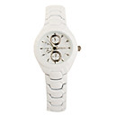Redonda De Acero Inoxidable Forma De Reloj De Cuarzo Para Las Mujeres La Funci�n De Luz Blanca