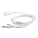 Auriculares De Audio / Auriculares Ipod Al Ordenador Port�til Pc Micr�fono Adaptador De Auriculares Micr�fono