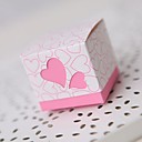 Coraz�n Cortar Cajas Cuadradas A Favor (juego De 12)