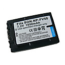 Reemplazo De Bater�a De La Videoc�mara Fv50 Para Sony Hdr-cx150e Hdr-cx170 (7.2v 1050mah)