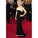 Reese Witherspoon Robe Trompette / Sir�ne Bretelles En Satin Oscar-parole Longueur Soir�e / (fsa1111215)