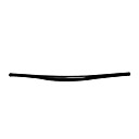Nueva 3k Completa De Fibra De Carbono Bicicleta De Monta�a 31.8mm Anat�mica Mtb Bicicleta Manillar (bc1222047)