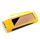 3 Led Amarillo Solar Linterna Alimentada