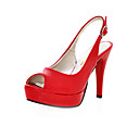 Cuero Slingbacks Superior Tac�n De Aguja Con La Hebilla De La Boda / Zapatos De Fiesta (1180-24199018) M�s Colores Disponibles