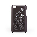 Funda Protectora De Silicona Con Forma De Mariposa Para El Iphone 4 Marr�n