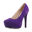 Tal�n Ante Estilete Superior Cerrado Dedo Partido / Zapatos De Noche (1178, P444-31) M�s Colores Disponibles