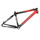 De Fibra De Carbono Mtb Completo Marco Para Bicicleta De Monta�a - Patr�n De Rojo Y Negro (bc1222007)
