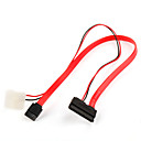 Seguro Sata Ide Ata El Poder 7 + 9 Cable De Datos Pin Rojo