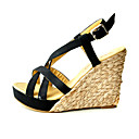 Pa�o Superior Sandalias De Tac�n De Cu�a Con Hebilla De Fiesta / Zapatos De Noche (1180-21212107) M�s Colores Disponibles