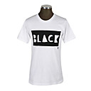El Hombre De Todo El Dise�o Delgado De Cuello Camiseta Manga Corta Camiseta (cz04820059)