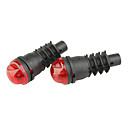 Plastic Handlebar Lamp-Red