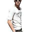 Impresi�n De Dise�o Delgado De Manga Corta Camiseta (cz04820054)