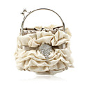 Dep�sito Precioso Bolso De Noche De Raso Bolso De Embrague (0438-165h01)