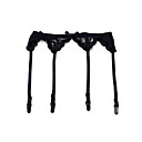 Sexy No Back Coverage Lace 4 Straps Wedding/ Party Garter (0731-7013)