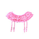 Sexy Two Layer Lace 4 Straps Wedding/ Party Garter Skirt (0731-7012)