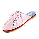 De Charol Superior Tal�n Plano Oficina De Zapatillas Con Cordones / Zapatos De Carrera (1177-t0339)
