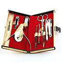 De Acero Inoxidable Cortau�as Manicura 8pcs Kit De Oro