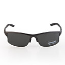 HongLang UV400 Polarized Glare-Guard TAC Alloy Lens Magaluma Frame Driving Sunglasses(Invisible Green)