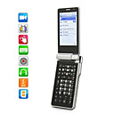 Fresco De Tel�fono De Dos V�as Celulares Tapa Con Pantalla T�ctil De 3 Pulgadas Y Doble Sim