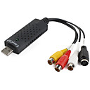 Easycap Un Canal Usb2.0 Adaptador De V�deo Con Audio, Video Captura Y Edici�n De Alta Calidad