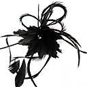 Special Fascinator With Feather Weddding/Partying/Honeymoon Headdress Flower(1206-6130085)